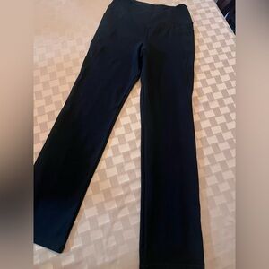 Jockey Crosswaist Yoga Pants w/ Side Pockets S